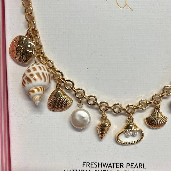 House of Harlow 1960 🐚✨ Shell Charm Necklace! 🌊 - Picture 3 of 7